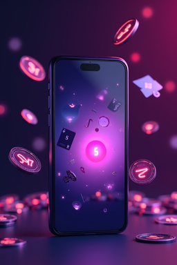 Smartphone showing the F7 Casino app